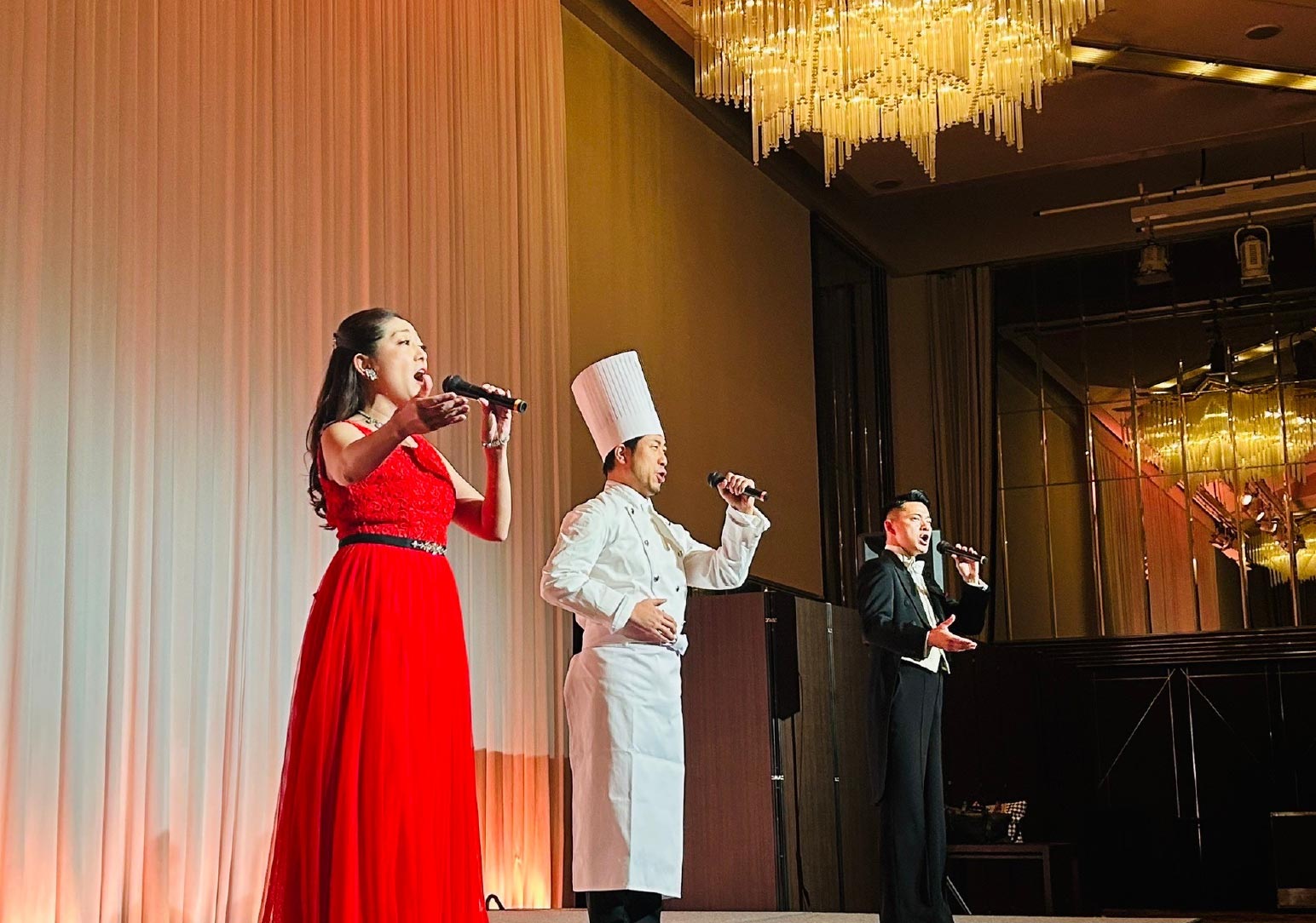 小規模パーティープランの様子