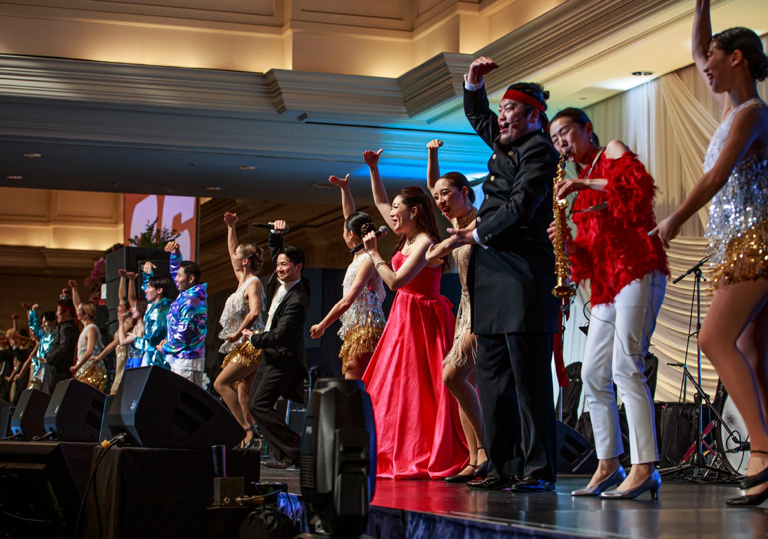 大規模パーティープランの様子