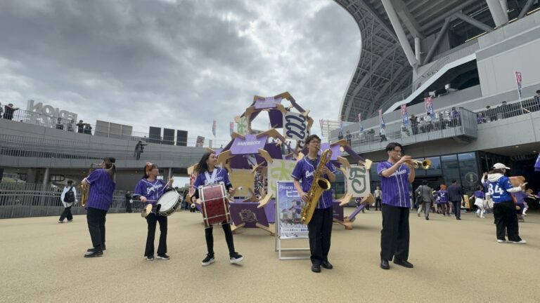 エディオンピースウイング広島にてブラスバンド演奏を実施しました