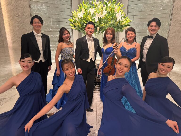 企業様表彰懇親会にてパフォーマンスを行いました