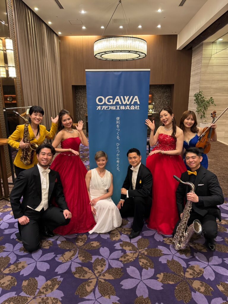 萃香園ホテルにて企業様パーティーでのパフォーマンスを実施しました